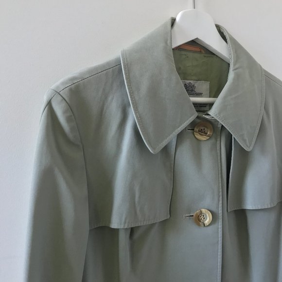 Vintage 60s Aquascutum Single Breasted MacRaincoat - Picture 3 of 13